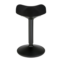 Powerton ERGO BALANC Ergonomiczne krzesło biurowe, czarna