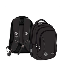 Plecak 3-komorowy Black Vintage