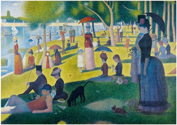 Puzzle 1000 Niedzielne popołudnie na wyspie Jatte