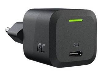 GREEN CELL Ładowarka USB-C GaN GC PowerGaN 33W PD 3.0 QC 3.0 1x USB-C czarna