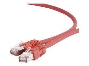 GEMBIRD PP6A-LSZHCU-R-5M Gembird patchcord RJ45, kat. 6A, SFTP, LSZH, 5m, czerwony