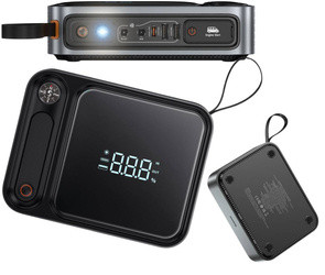 Powerbank Jump Starter do samochodu 3000A Baseus Super Energy Ultra - czarny