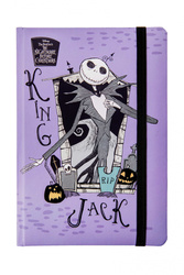 Notes A5 z gumką 80k. linia Disney Burton's wzór 2