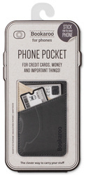 Portfel na telefon grafitowy Bookaroo Phone pocket IF