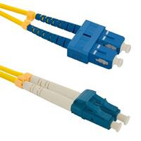 Qoltec Optic Patchcord SC/UPC-LC/UPC | Singlemode | 9/125 | G652D | Duplex | 5m