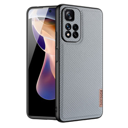 Dux Ducis Fino etui pokrowiec pokryty nylonowym materiałem Xiaomi Redmi Note 11 Pro+ 5G (China) / 11 Pro 5G (China) / Mi11i HyperCharge / Poco X4 NFC