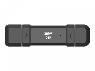 SILICON POWER DS72 250GB USB-A USB-C 1050/850 MB/s Pendrive Black