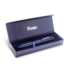 Eleganckie pióro kulkowe EnerGel 0,7 mm BL2007-C granatowe w etui