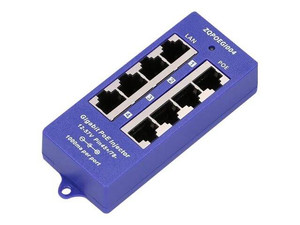 EXTRALINK PoE injector 4 portowy gigabit