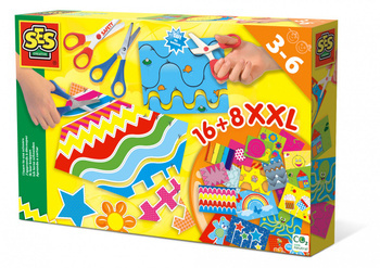 Duży zestaw do nauki wycinania