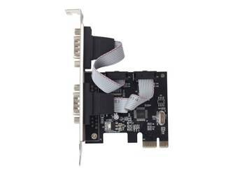 GEMBIRD SPC-22 Gembird Kontroler PCI Express -> 2x COM 9 PIN (low profile)