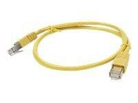 GEMBIRD patchcord RJ45 osłonka zalewana kat 5e UTP 5m żółty