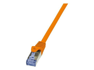 LOGILINK CQ3058S LOGILINK Patchcord Cat.6A 10G S/FTP PIMF PrimeLine 2m pomarańczowy