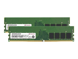 TRANSCEND 16GB KIT JM DDR4 3200Mhz U-DIMM 1Rx8 1Gx8 CL22 1.2V