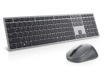 Dell | Premier Multi-Device Keyboard and Mouse | KM7321W | Keyboard and Mouse Set | Wireless | Batteries included | EN/LT | Titan grey | Wireless conn