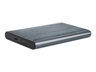 GEMBIRD EE2-U3S-6-GR HDD/SSD Drive enclosure 2.5inch with USB Type-C port USB 3.1 brushed aluminum grey