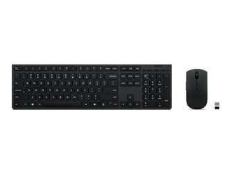 Lenovo Professional Wireless Rechargeable Combo Keyboard and Mouse-Nordic | Lenovo