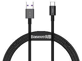 BASEUS Kabel USB Type C 1m Superior Series 66W (CATYS-01) Black