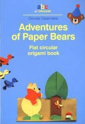 Adventures of Paper Bears. Flat circular origami