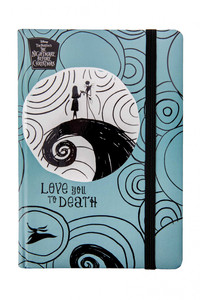 Notes A5 z gumką 80k.linia Disney Burton's Nightmare wzór 3