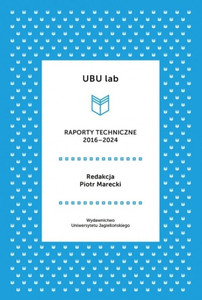 UBU lab. Raporty techniczne 2016-2024