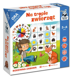 Gra Bingo Na tropie zwierząt
