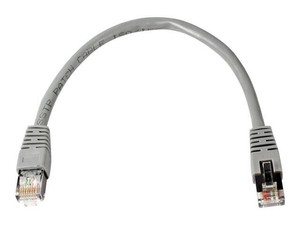 GEMBIRD PP6A-LSZHCU-0.25M Gembird patchcord RJ45, kat. 6A, SFTP, LSZH, 0.25m, szary