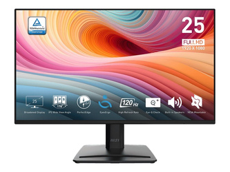MSI PRO MP252 E2 24.5inch IPS 120Hz 300cd/m2 4ms HDMI DP Speakers