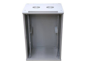 EXTRALINK 15U 600X600 wisząca szafa rack szara