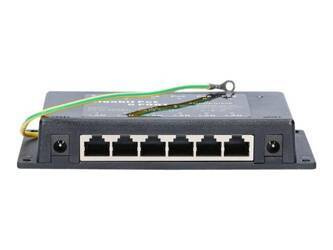 EXTRALINK PoE injector 6 portowy gigabit