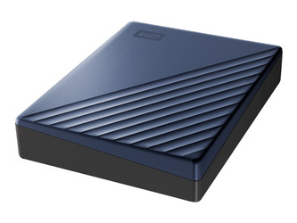 WDC WDBFTM0040BBL-WESN Dysk zewnętrzny WD My Passport Ultra, 2.5, 4TB, USB 3.1, niebieski czarny