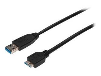 ASM AK-300117-003-S ASSMANN Kabel połączeniowy USB 3.0 SuperSpeed Typ USB A/microUSB B M/M 0,25m