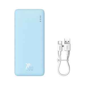 Powerbank Baseus Airpow 20W 10000mAh - niebieski