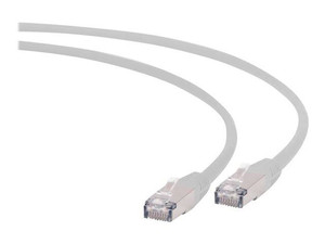 GEMBIRD PP6A-LSZHCU-1M Gembird patchcord RJ45, kat. 6A, SFTP, LSZH, 1m, szary