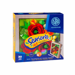 Masa plastyczna Sensorio Art Maki z ramką 30 kolorów