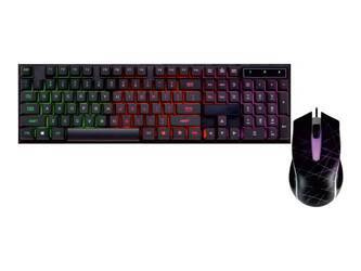 ART KLART AK-50 ART ZESTAW USB: KLAWIATURA PODŚWIETLANA + MYSZ PODŚWIETLANA AK-50