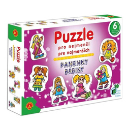 Puzzle dla maluszków - Lalki CZ/SK ALEX