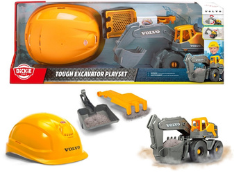 Koparka Volvo Dickie z kaskiem 28cm