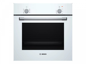Bosch Oven | HBF010BV1S | 66 L | Electric | Manual | Control knob | Height 59.5 cm | Width 59.4 cm | White