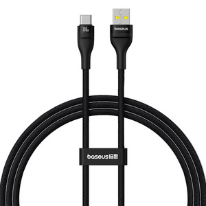 Kabel Baseus Flash 2 USB-A / USB-C 100W 1 m - czarny