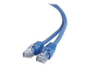 GEMBIRD patchcord kat 6 zalewane końcówki 1m niebieski