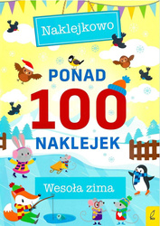 Ponad 100 naklejek. Wesoła zima