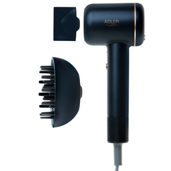 Adler Hair Dryer | AD 2270 SUPERSPEED | 1600 W | Number of temperature settings 3 | Ionic function | Diffuser nozzle | Blue