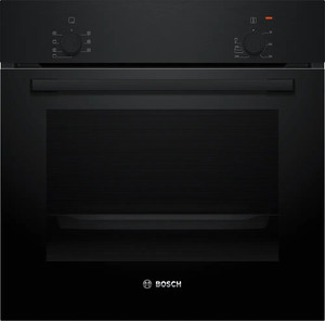 Bosch Oven | HBF010BA1 | 66 L | Electric | Manual | Knobs | Height 59.5 cm | Width 59.4 cm | Black