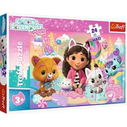 Puzzle 24 Maxi Koci Świat Gabby 14381