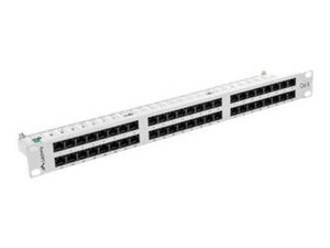 LANBERG PPU6-1048-S Lanberg Patch Panel 48 port 1U, kat. 6, szary