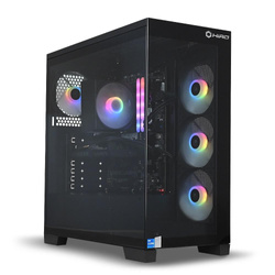 Komputer HIRO Aurora AMD Ryzen 7 8700F, RX 9600XT 16GB, 32GB RAM, 1TB SSD, WIFI, W11H