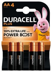 DURACELL Plus Boost MN1500 AA BL4 | Duracell