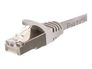 NETRACK BZPAT15F5E Netrack patchcord RJ45, osłonka zalewana, kat. 5e FTP, 15m szary