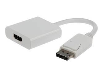 GEMBIRD A-DPM-HDMIF-002-W Gembird adapter Displayport(M) -> HDMI(F) (24+5) 10cm